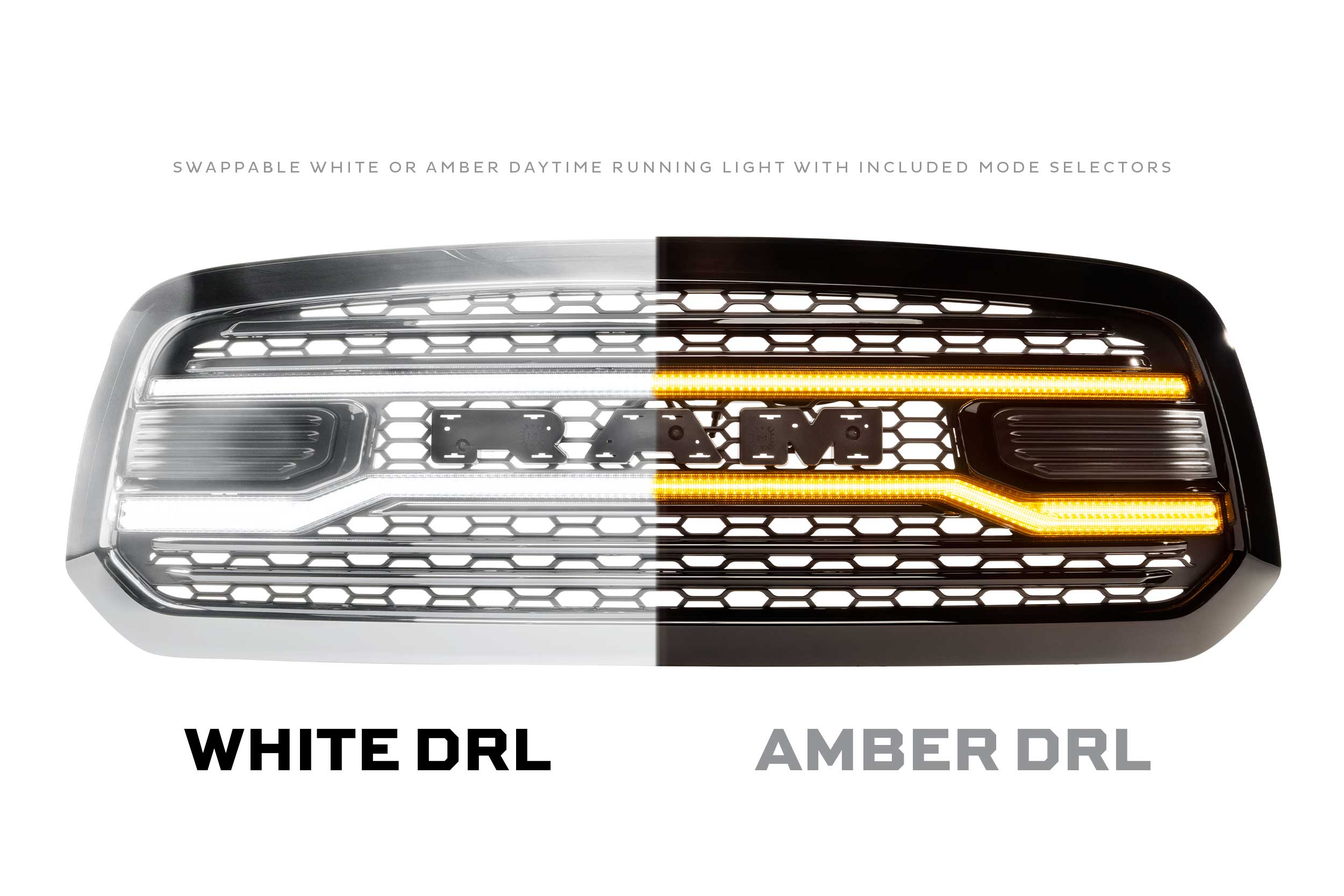 Morimoto XBG LED Grille: Dodge Ram HD (13-18 / Chrome)-5