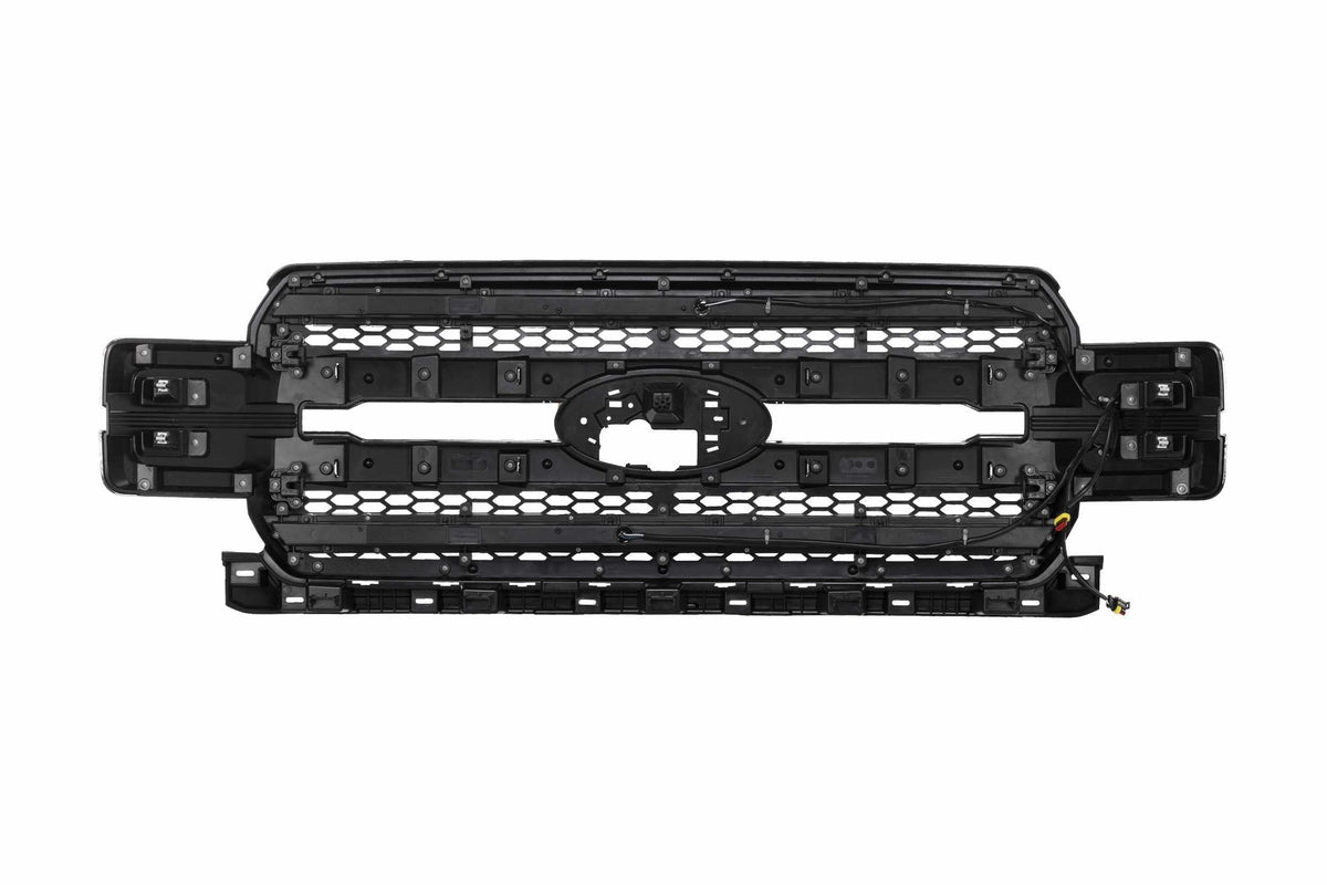Morimoto XBG LED Grille: Ford F150 (18-20) (Paintable-Black / White DRL)-3