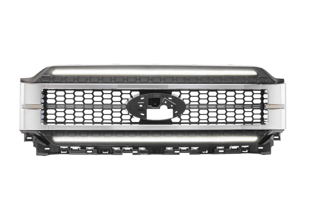 Morimoto XBG LED Grille: Ford F150 (2021-2023) (Chrome Finish / White DRL)-4