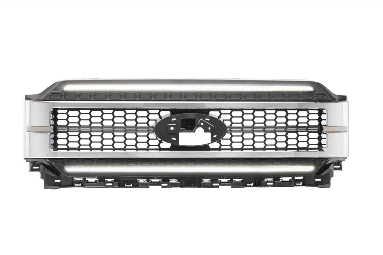 Morimoto XBG LED Grille: Ford F150 (2021-2023) (Chrome Finish / White DRL)-4