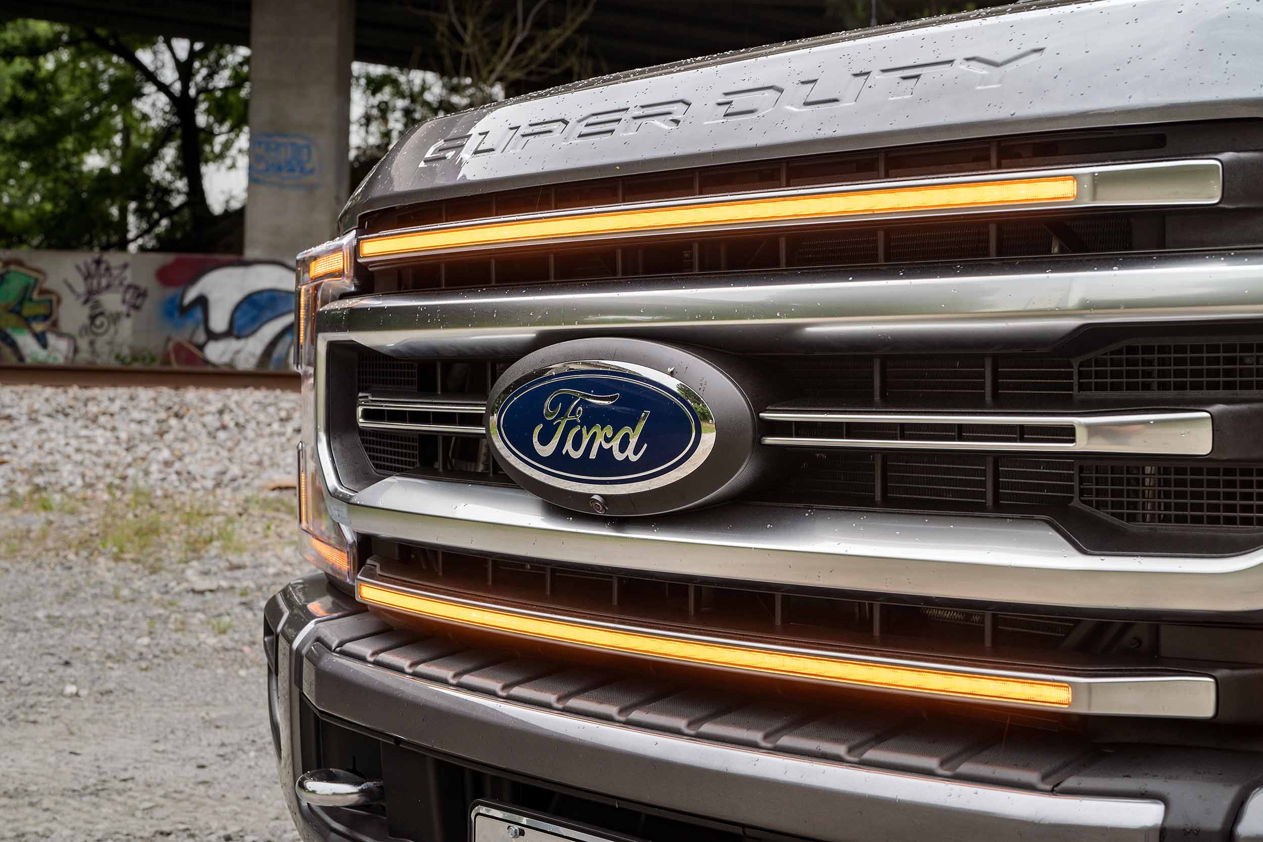 Morimoto XBG LED Grille: Ford Super Duty (20-22) (Chrome Finish / Amber DRL)-4