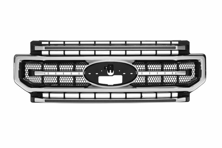 Morimoto XBG LED Grille: Ford Super Duty (20-22) (Chrome Finish / Amber DRL)-8