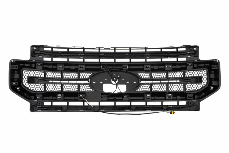 Morimoto XBG LED Grille: Ford Super Duty (20-22) (Chrome Finish / Amber DRL)-9