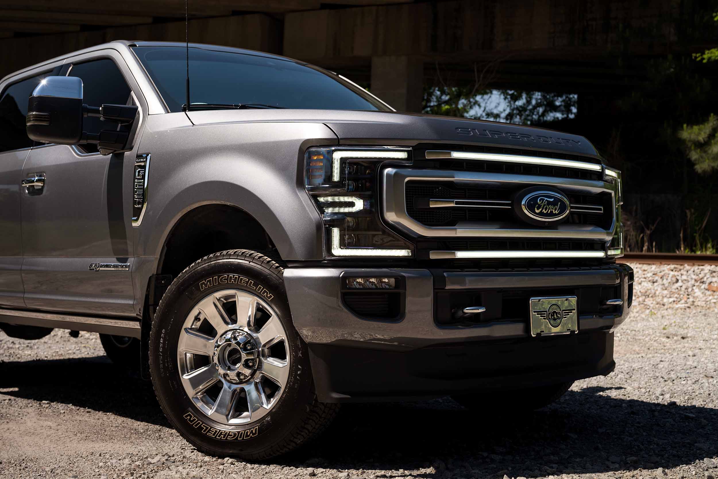 Morimoto XBG LED Grille: Ford Super Duty (20-22) (Chrome Finish / White DRL)-2