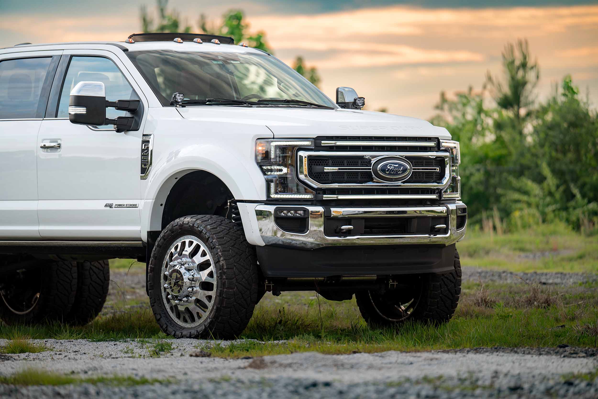 Morimoto XBG LED Grille: Ford Super Duty (20-22) (Chrome Finish / White DRL)-6