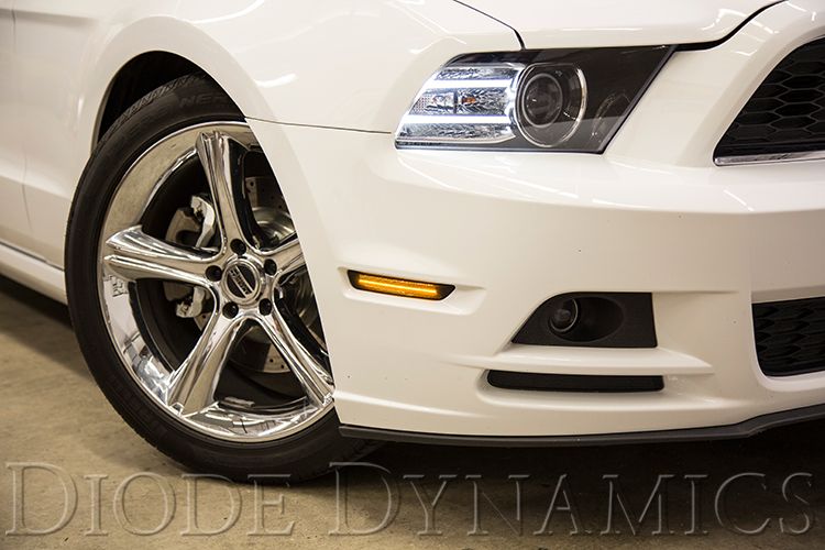 Mustang 2010-2014 LED Sidemarkers Set Diode Dynamics-6