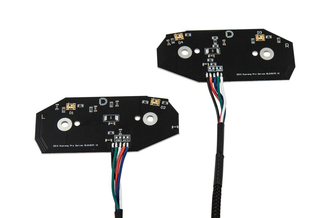 Mustang RGBW DRL LED Boards 13-14 Ford Mustang Diode Dynamics-5