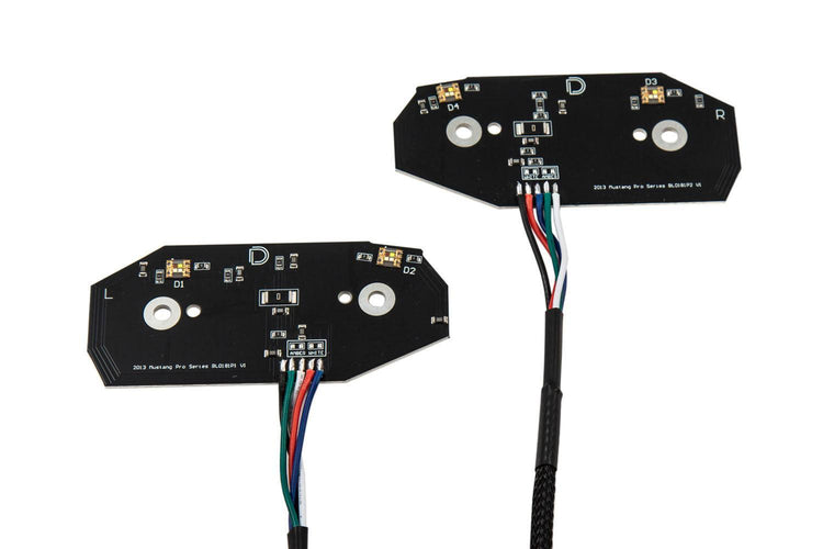 Mustang RGBW DRL LED Boards 13-14 Ford Mustang Diode Dynamics-5