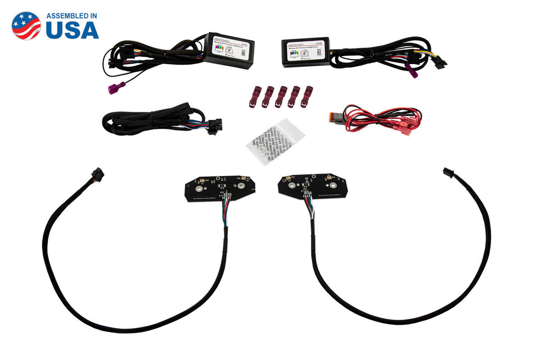 Mustang RGBW DRL LED Boards 13-14 Ford Mustang Diode Dynamics-dd2006