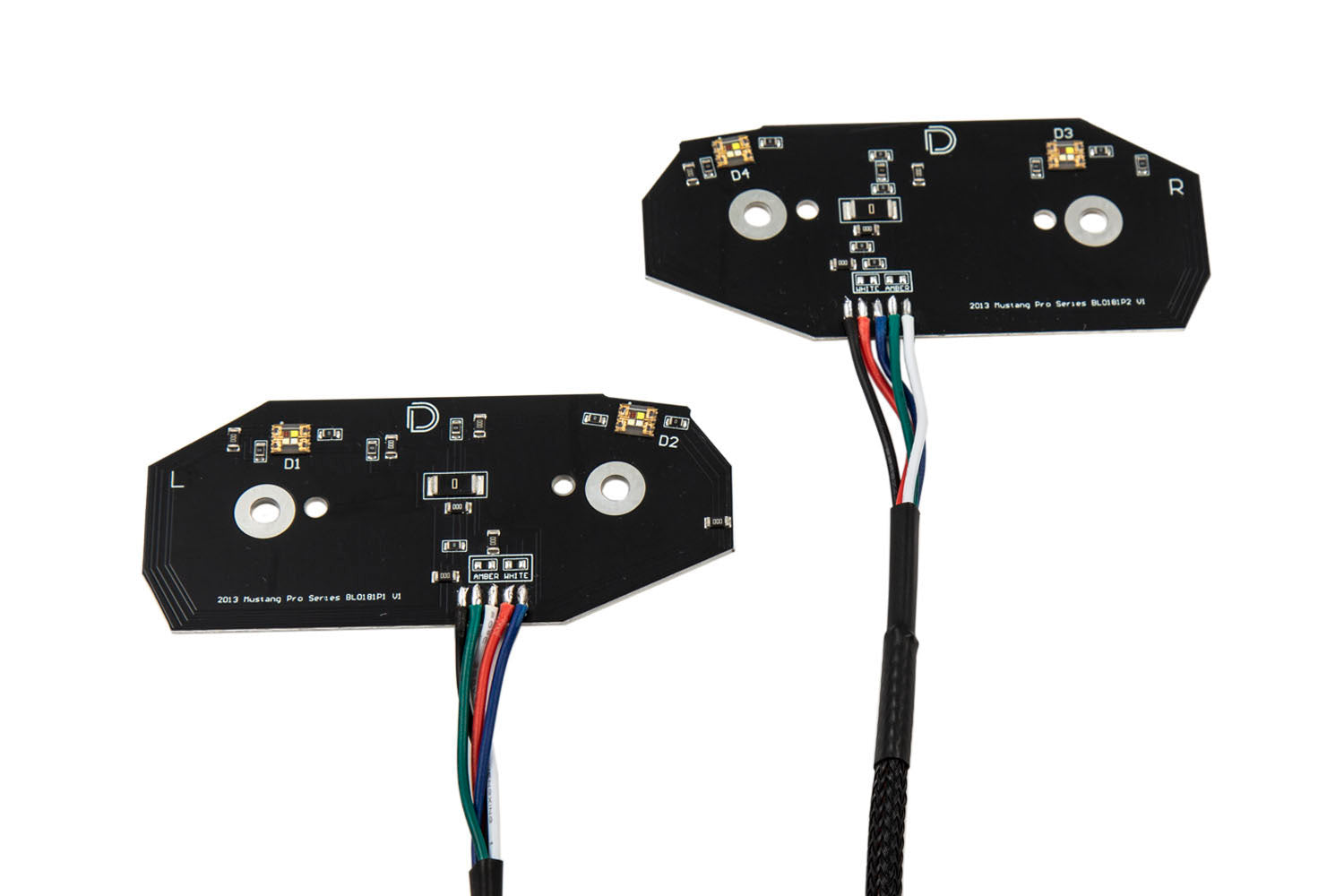 Mustang RGBW DRL LED Boards 13-14 Ford Mustang Diode Dynamics-dd2006