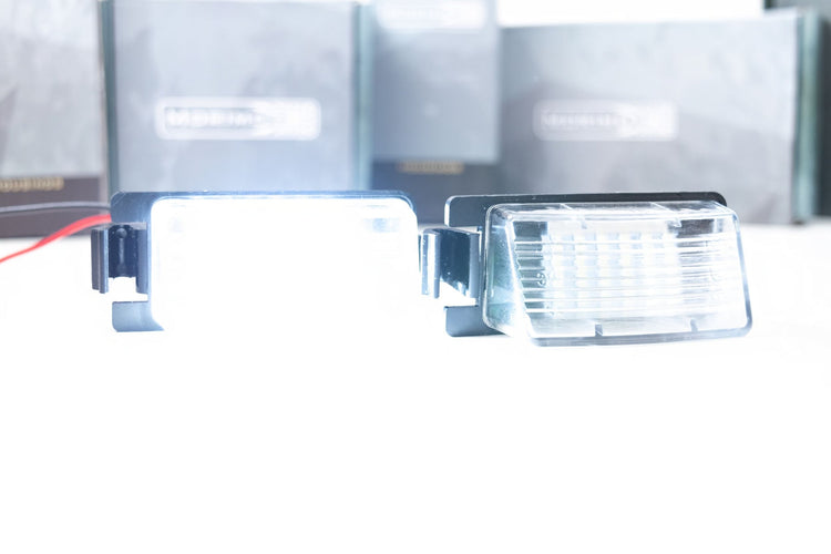 Nissan: Morimoto XB LED License Plate Lights (Pair)-3