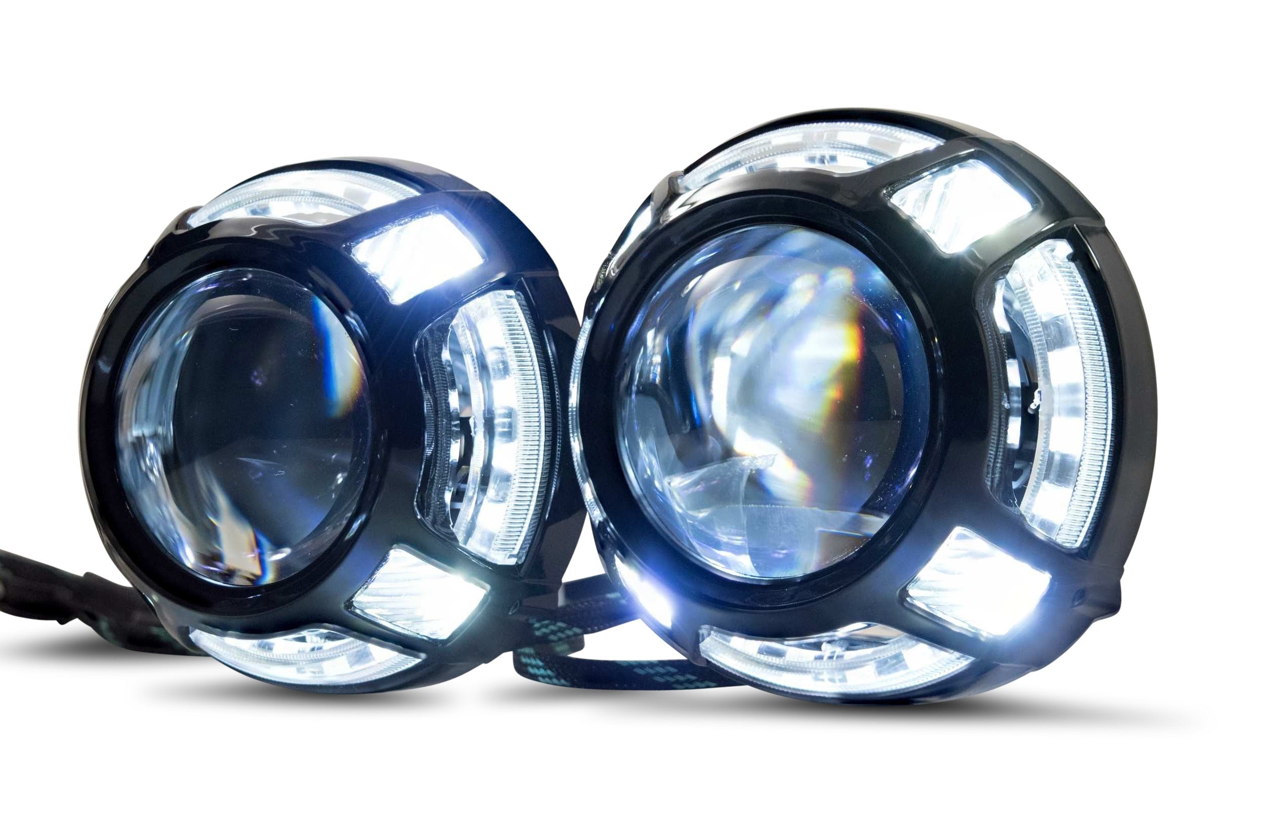 Panamera 2.0 (Black) (White/Amber LED Switchback)-5