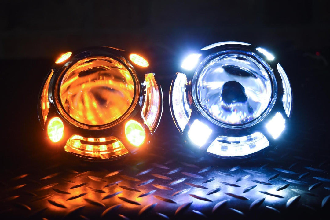 Panamera 2.0 (White/Amber LED Switchback)-4