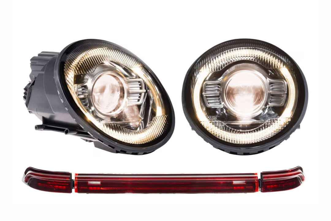 Porsche 993 Classic White Heads and Red Tails-HEADTAILKIT162-1