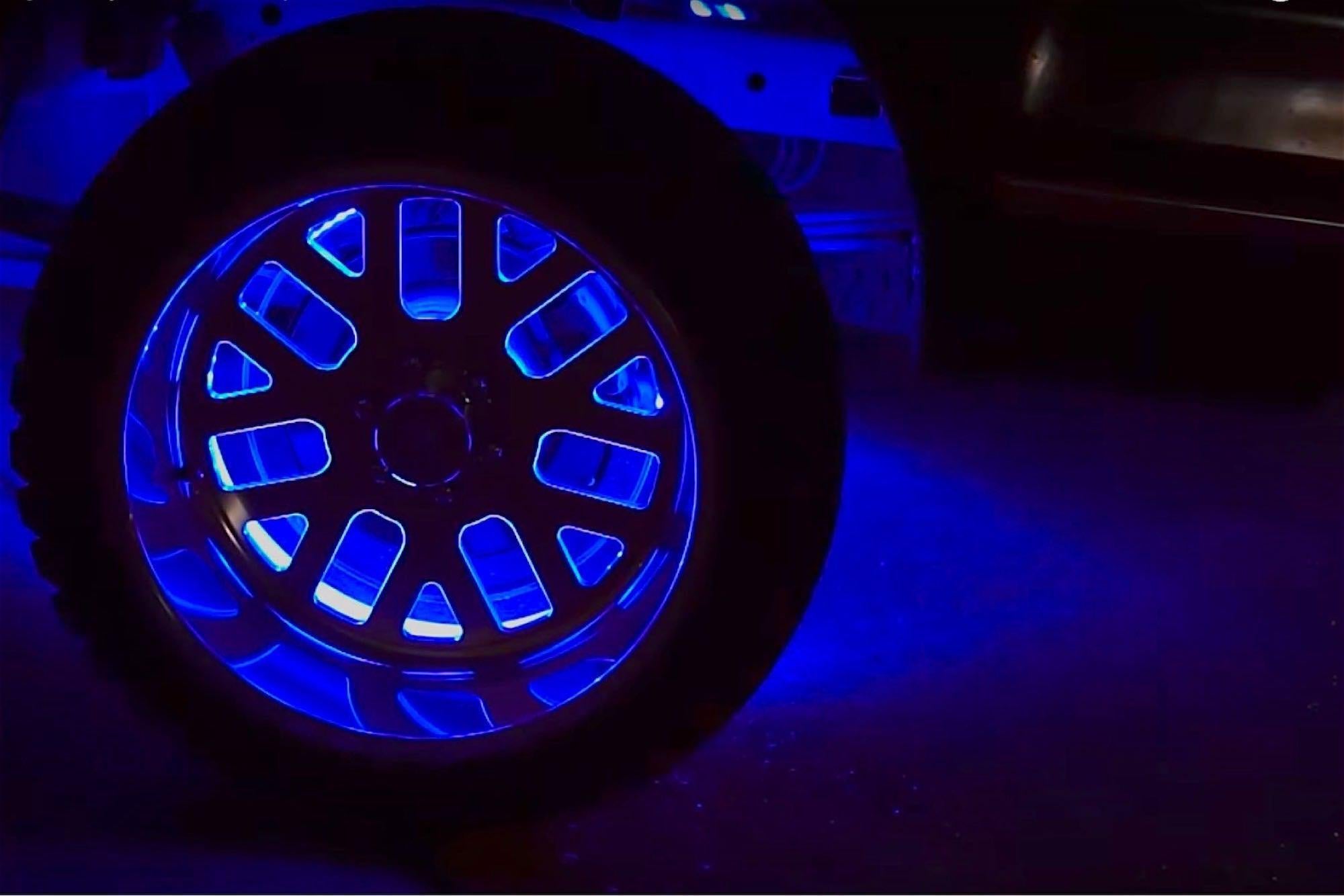 Profile Pixel Wheel Ring: 15.5in RGB (4 PC Set)-4