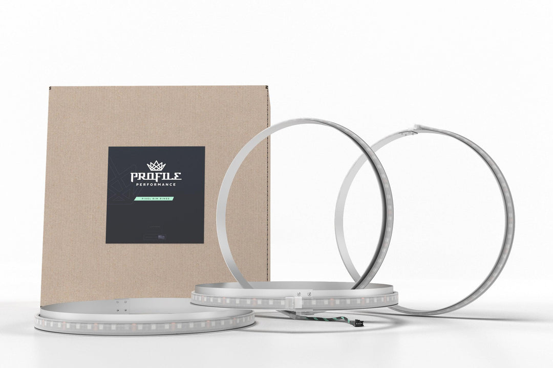 Profile Pixel Wheel Ring: 15.5in RGB (4 PC Set)-9