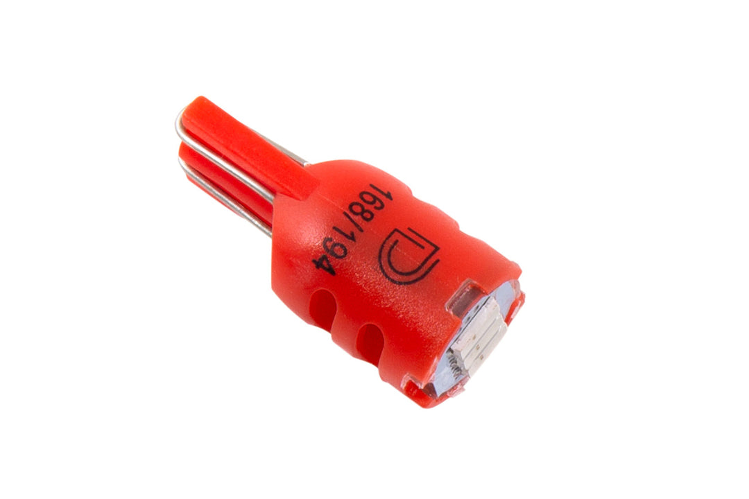 Red Short 194 LED Bulb HP3 Diode Dynamics-dd0330s