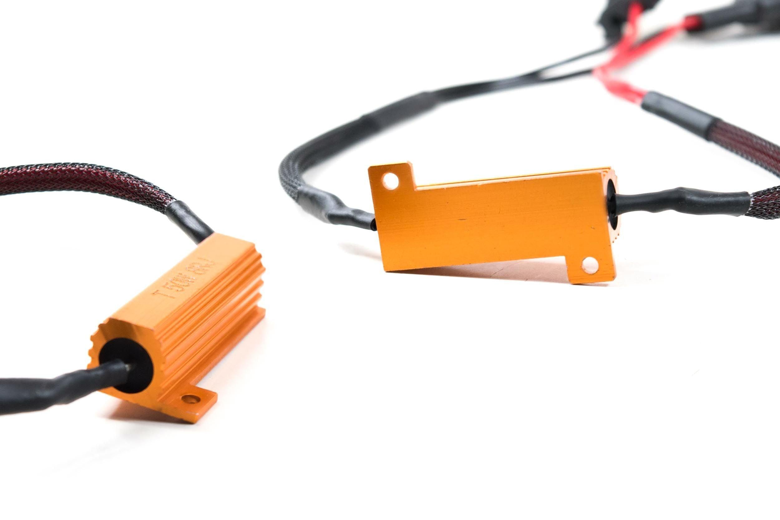 Resistor T-Harness: H4/9003 50w (Pair)-2