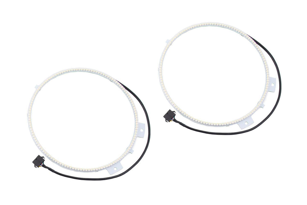 RGBW HD LED Halos for 2018+ Jeep JL Wrangler/Gladiator Diode Dynamics-6