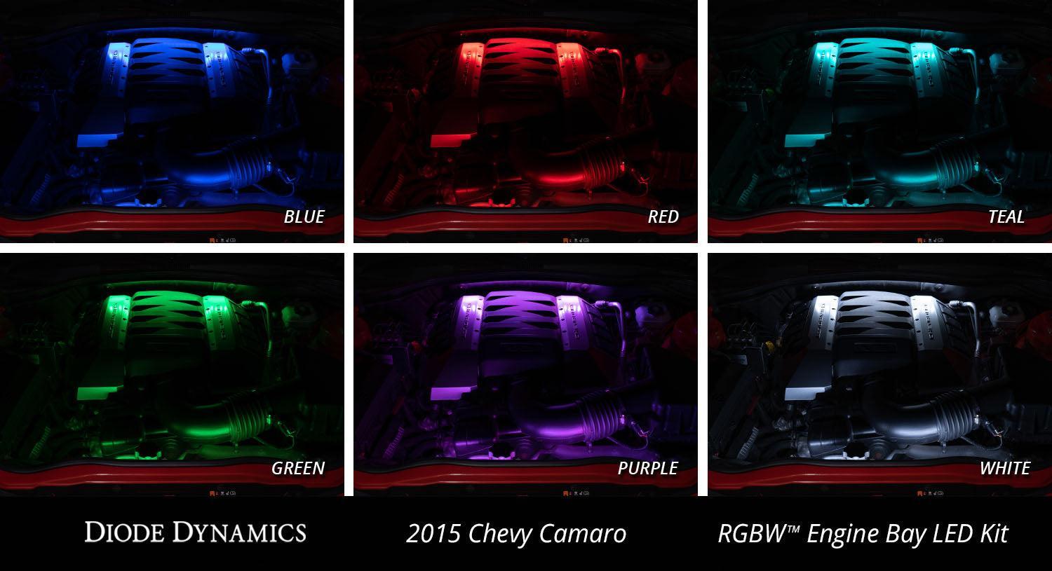 RGBW Multicolor Engine Bay LED Kit-5