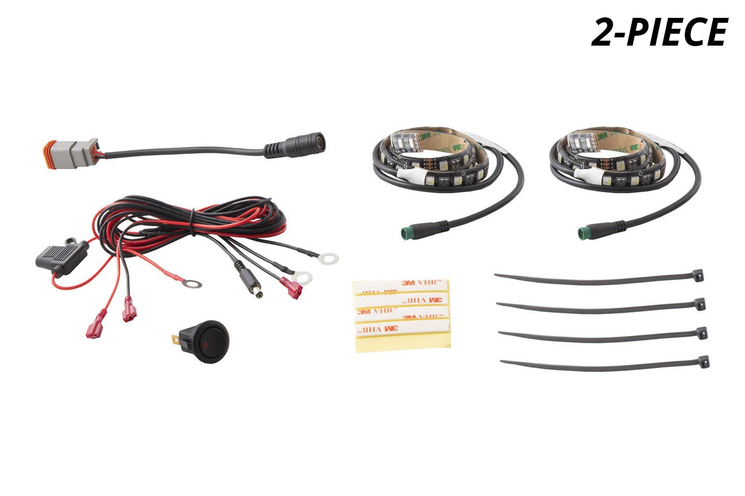 RGBW Multicolor Grille LED Kit Diode Dynamics-dd0441-2