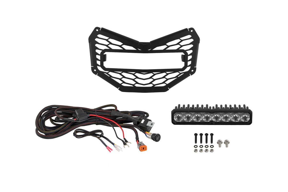 SS10 LED Grille Kit for 2017-2025 Can-Am Maverick X3-3
