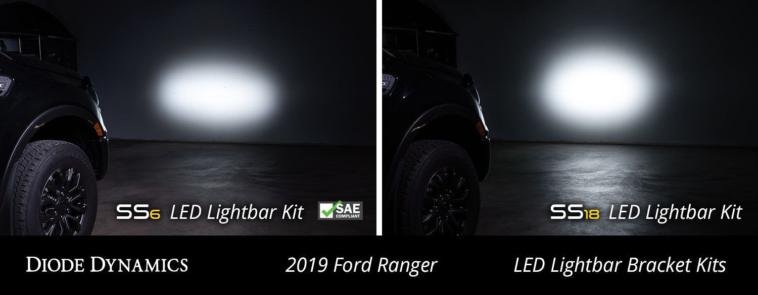 SS18 LED Lightbar Kit for 2019-2021 Ford Ranger Diode Dynamics-
