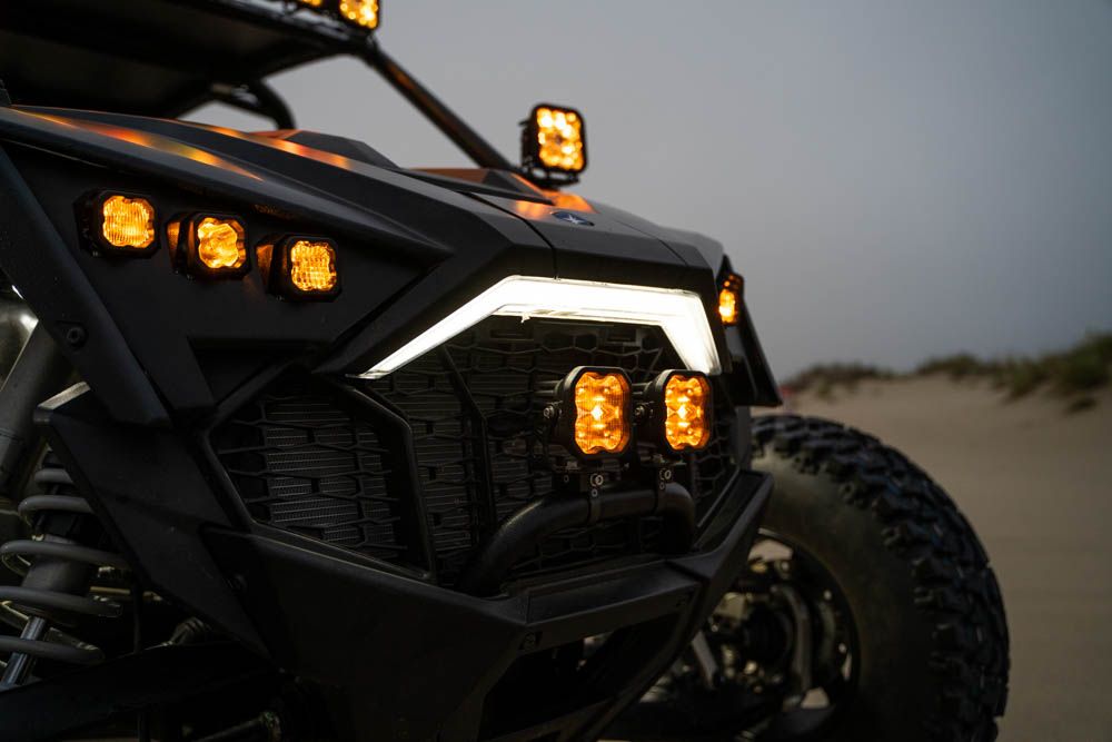 SS3 Bumper LED Pod Light Kit for 2020-2023 Polaris RZR Pro-5