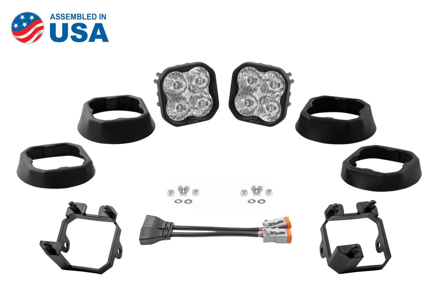 SS3 LED Fog Light Kit for 2015-2020 GMC Canyon Diode Dynamics-