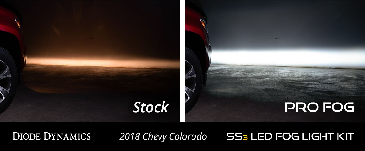 SS3 LED Fog Light Kit for 2015-2021 Chevrolet Colorado-