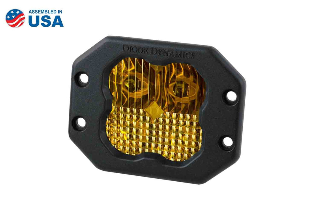 SS3 LED Yellow Pod Flush (Single) Diode Dynamics-2