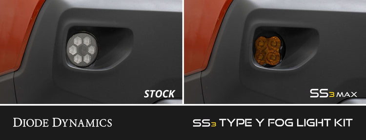 SS3 Type Y LED Fog Light Kit Diode Dynamics-8
