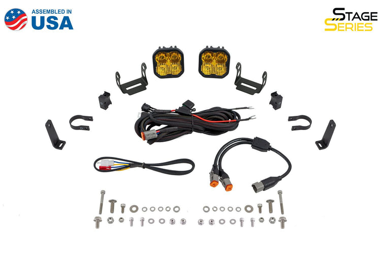 SS3 Universal Roll Bar Bumper Light Kit Diode Dynamics-4