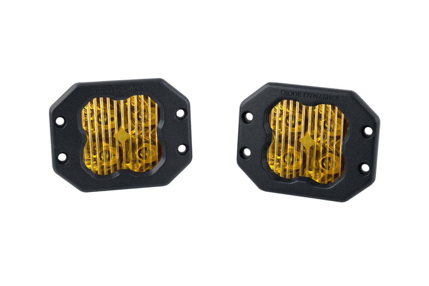 SS3 Yellow LED Pod Flush (Pair) Diode Dynamics-DD6204P