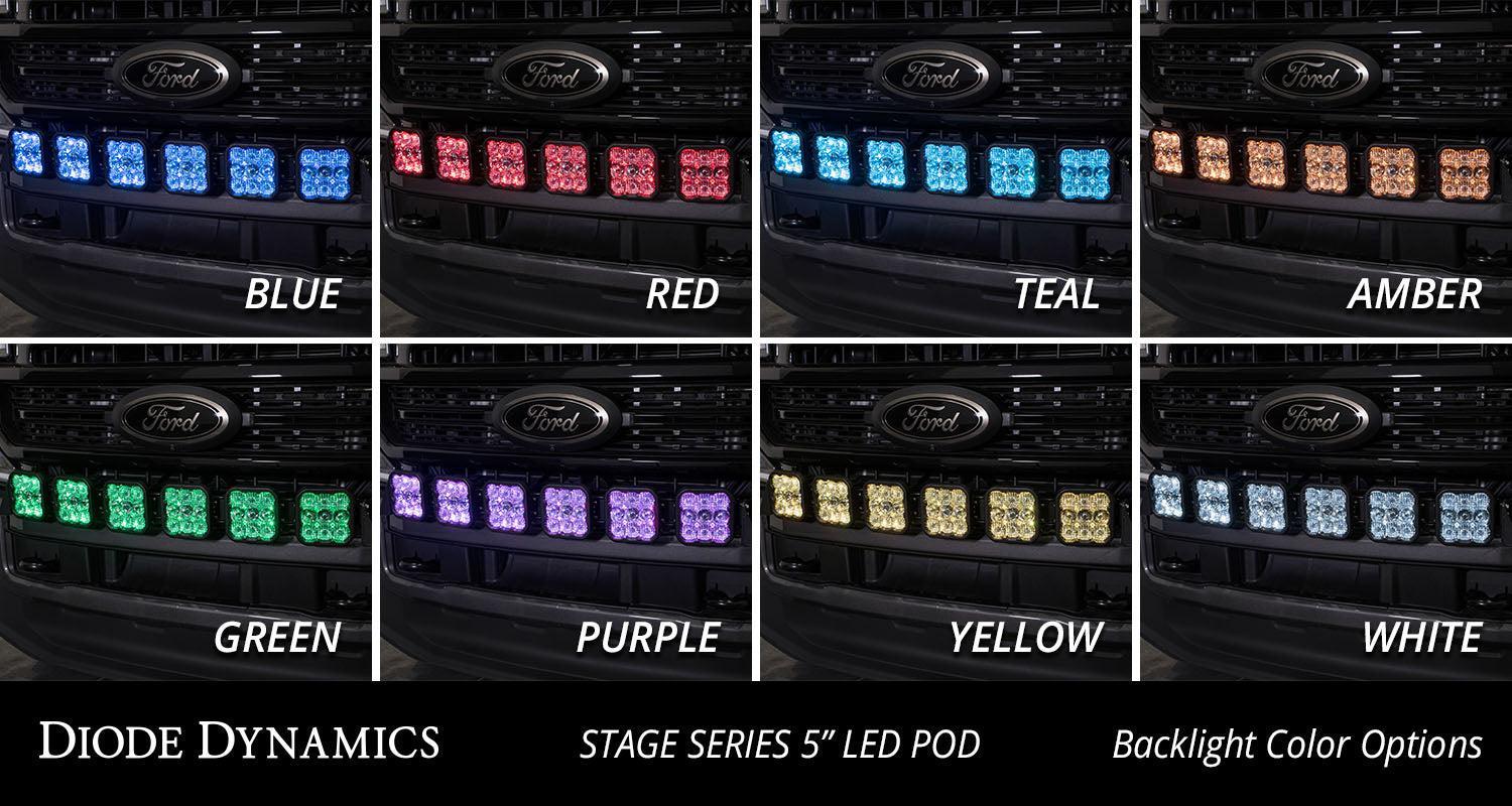 SS5 Grille CrossLink Lightbar Kit for 2020-2022 Ford Super Duty-8