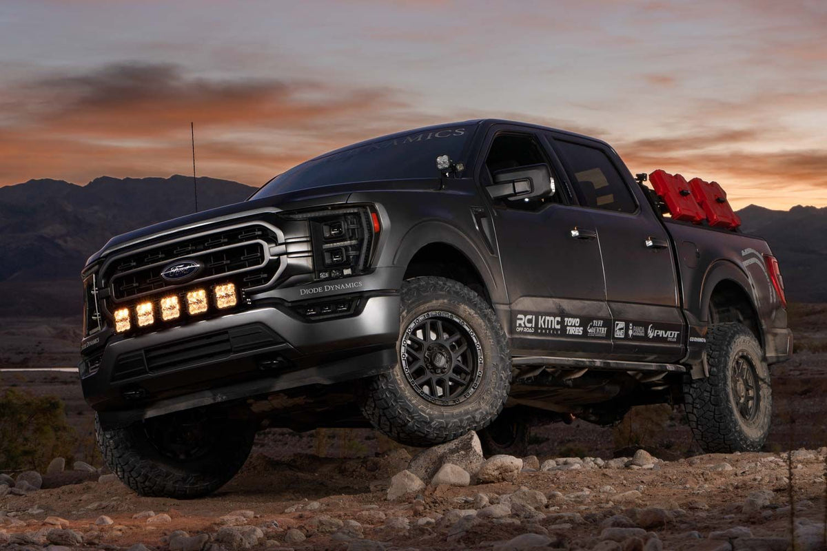 SS5 Grille CrossLink Lightbar Kit for 2021-2023 Ford F-150-2