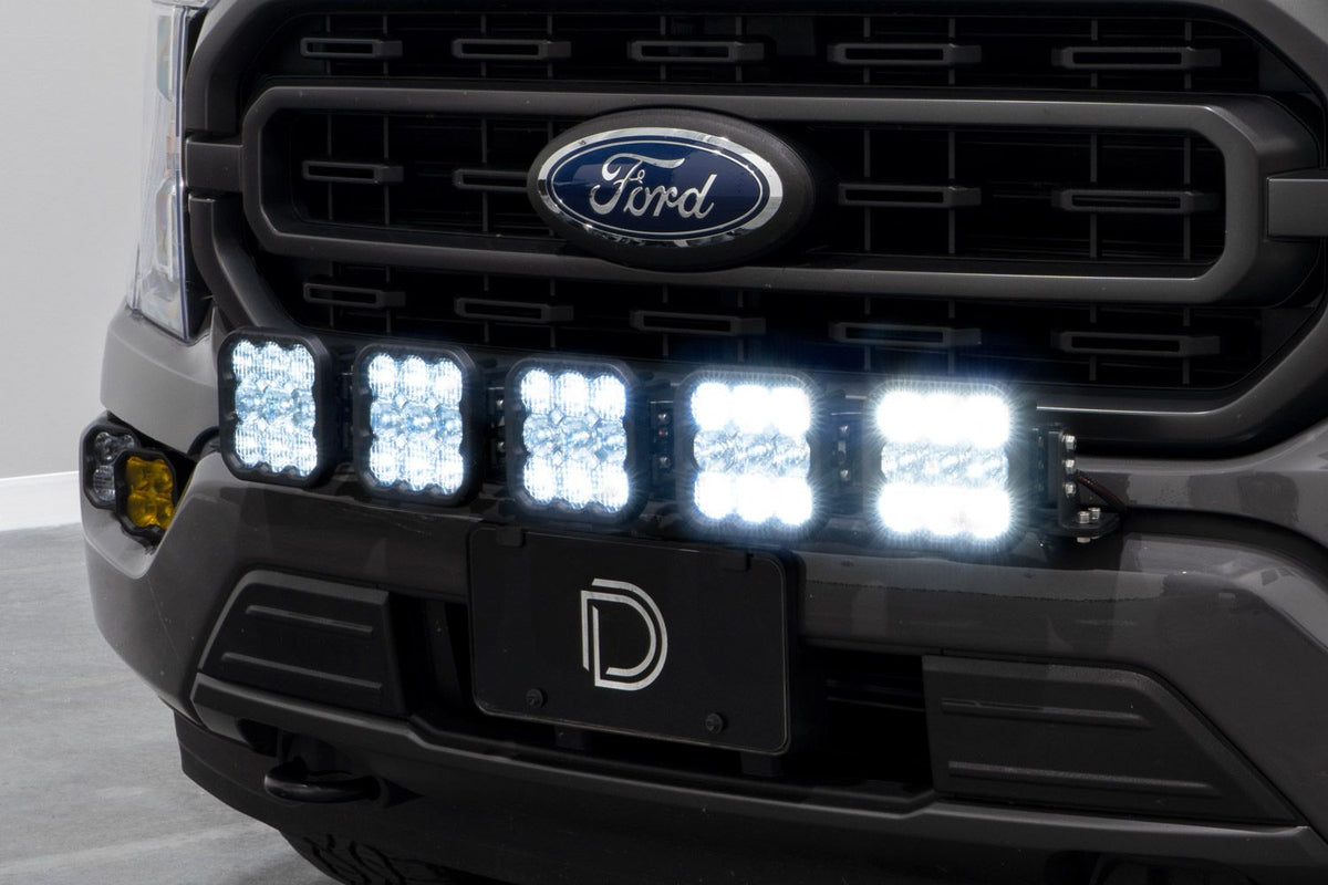 SS5 Grille CrossLink Lightbar Kit for 2021-2023 Ford F-150-3