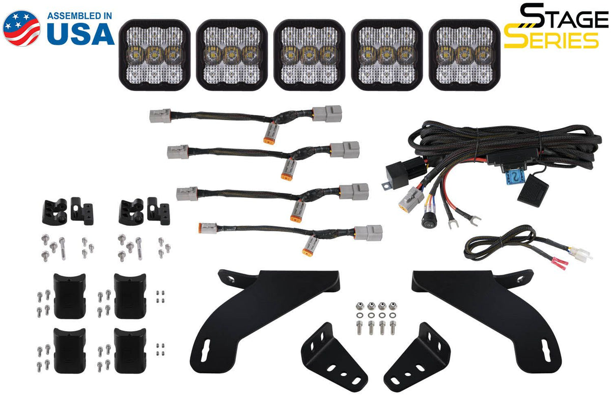 SS5 Grille CrossLink Lightbar Kit for 2021-2023 Ford F-150-DD7317-6