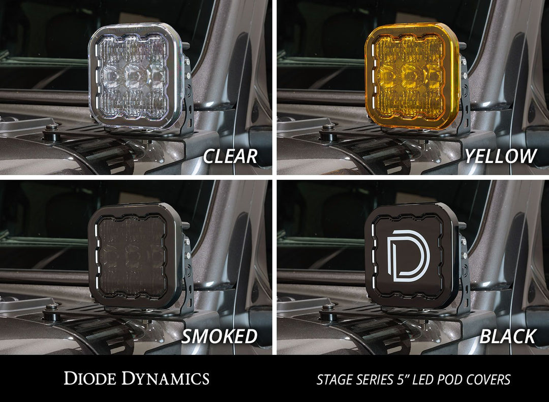 SS5 LED Pod Cover Clear-DD7220