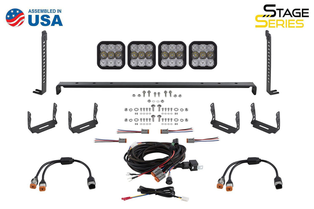 SS5 Stealth Grille LED Pod Kit for 2014-2023 Toyota 4Runner-DD7542