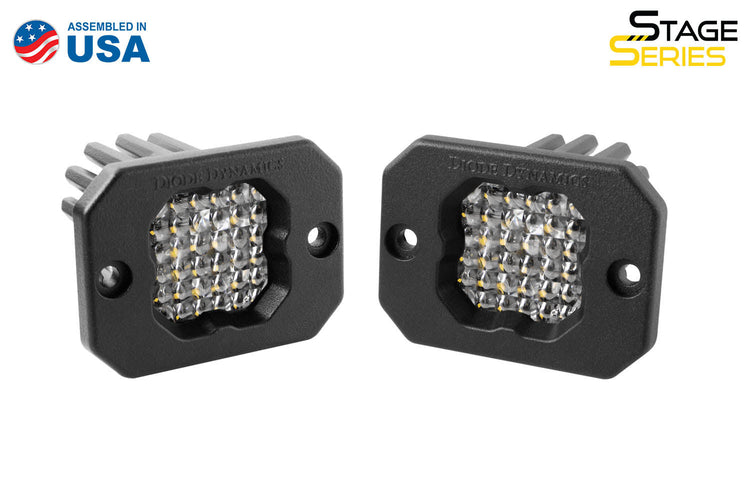 SSC1 Stage Series C1 LED Pod White Flush (Pair)-dd6477p