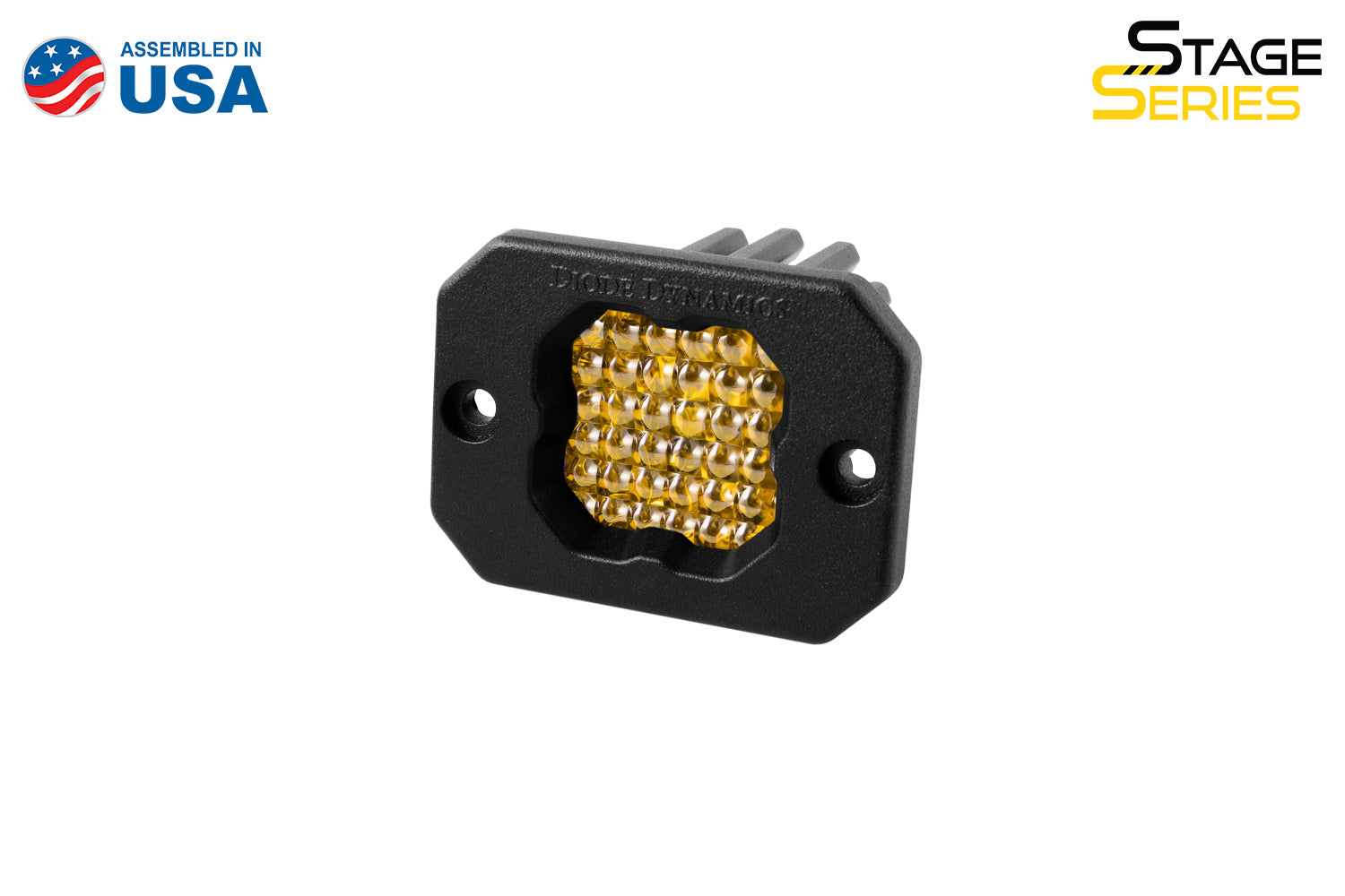 SSC1 Stage Series C1 LED Pod Yellow Flush (Each)-dd6478s