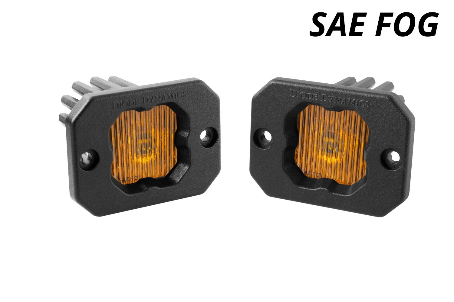SSC1 Stage Series C1 LED Pod Yellow Flush (Pair)-dd6851p