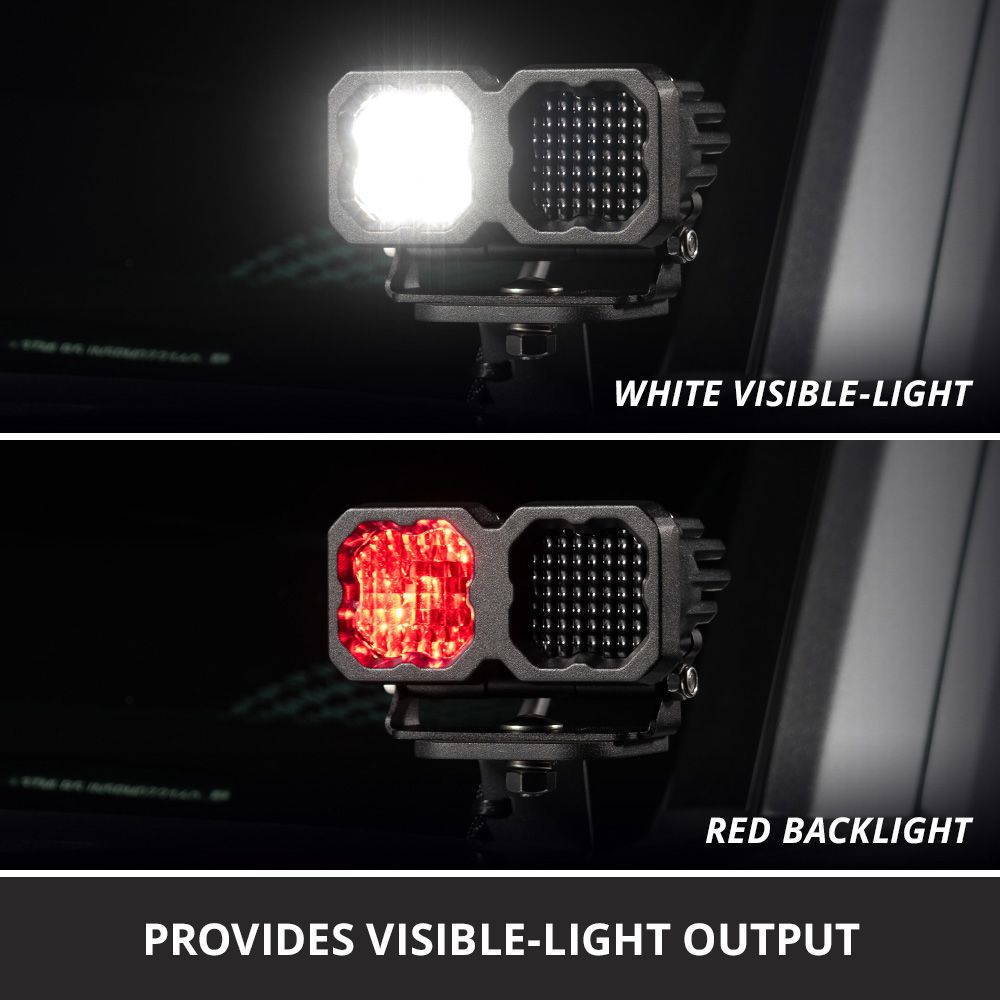 SSC1 Dual Infrared/White LED Pod