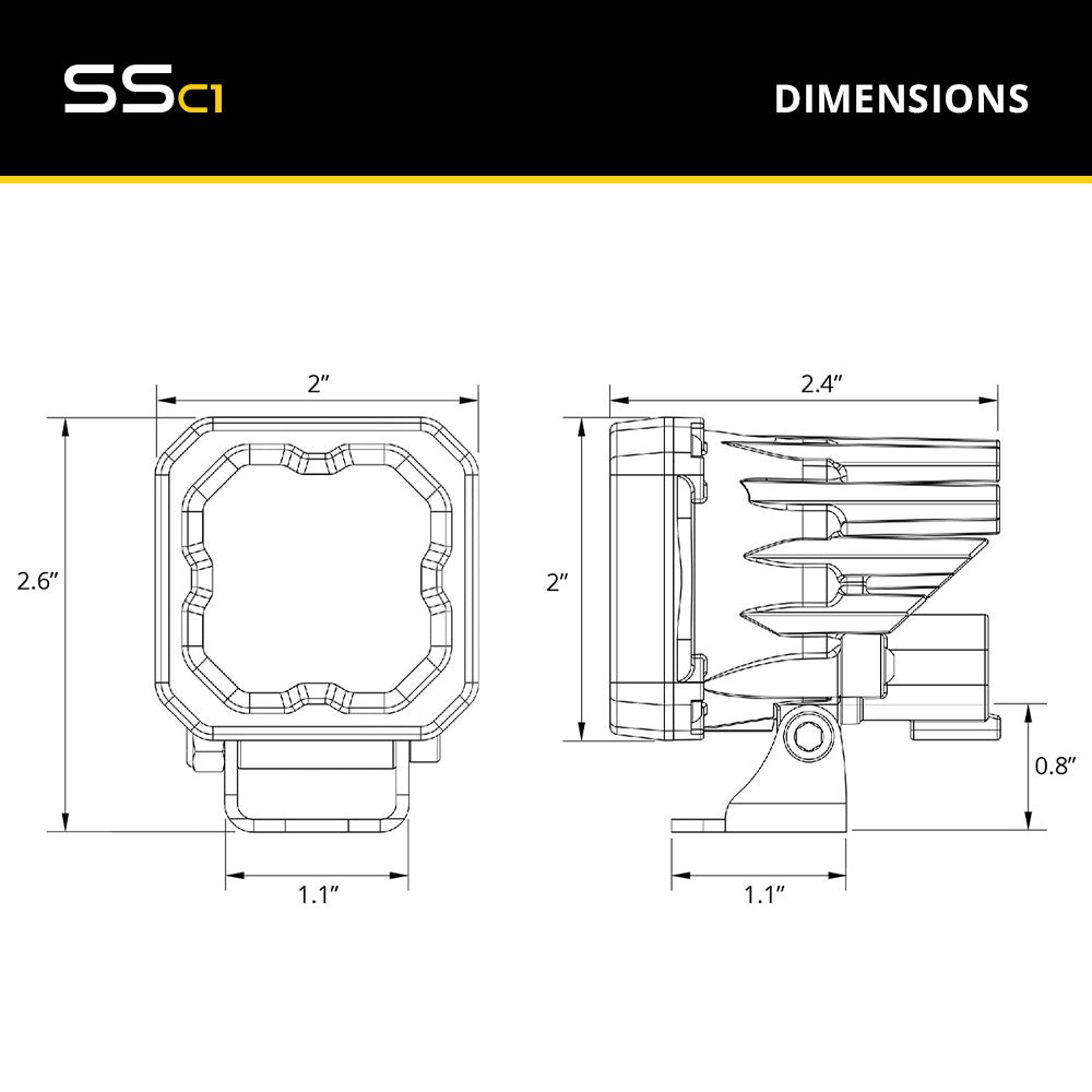 C1 Infrared Standard (pair)