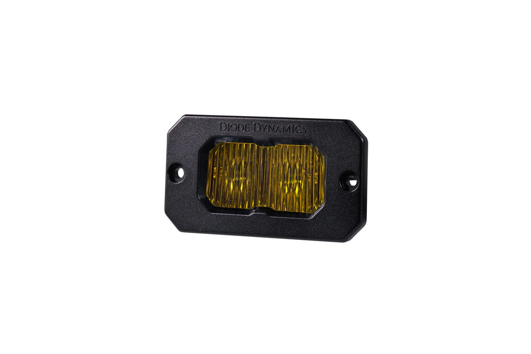 SSC2 Stage Series 2 Inch Amber LED Pod Flush (Single)-dd6433s