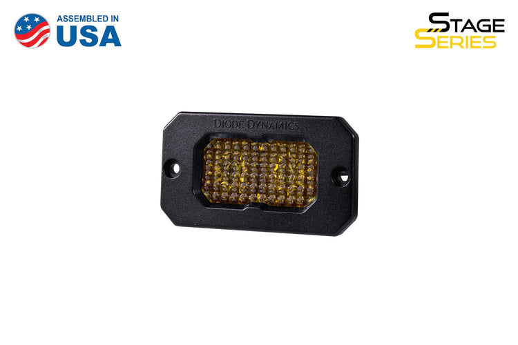 SSC2 Stage Series 2 Inch Amber LED Pod Flush (Single)-dd6438s