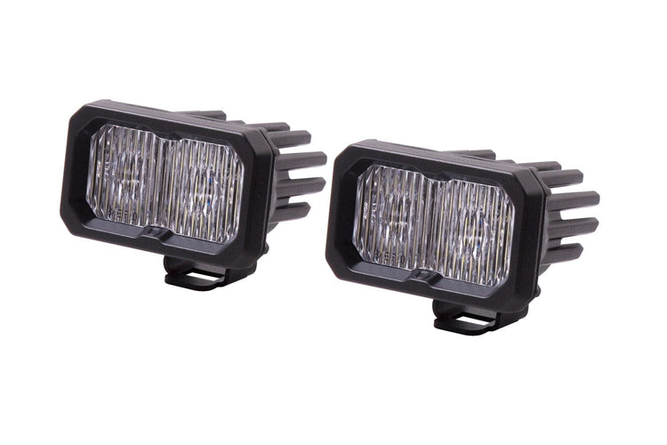 SSC2 Stage Series 2 Inch White LED Pod Standard (Pair)-dd6407p