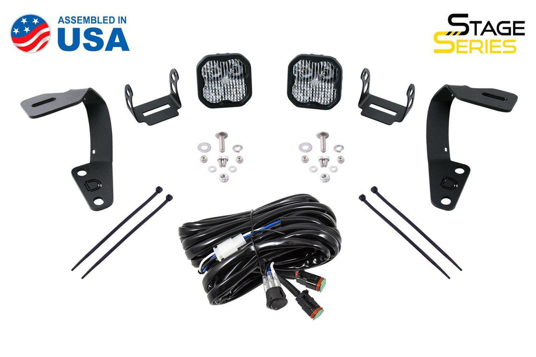 Stage Series Backlit Ditch Light Kit for 2010-2024 Toyota 4Runner-DD6746-3