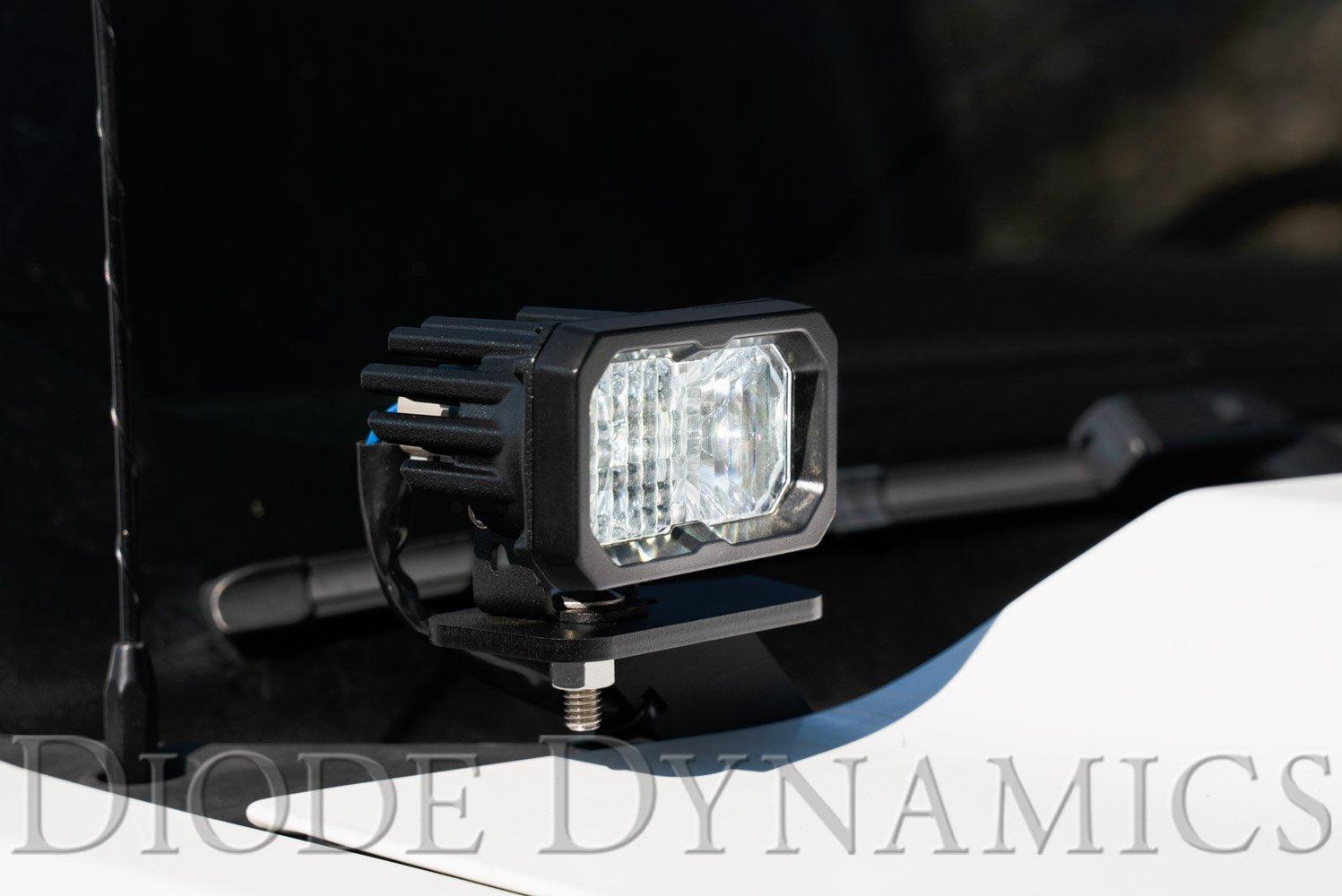 Stage Series Backlit Ditch Light Kit for 2014-2019 Chevrolet Silverado 1500-6